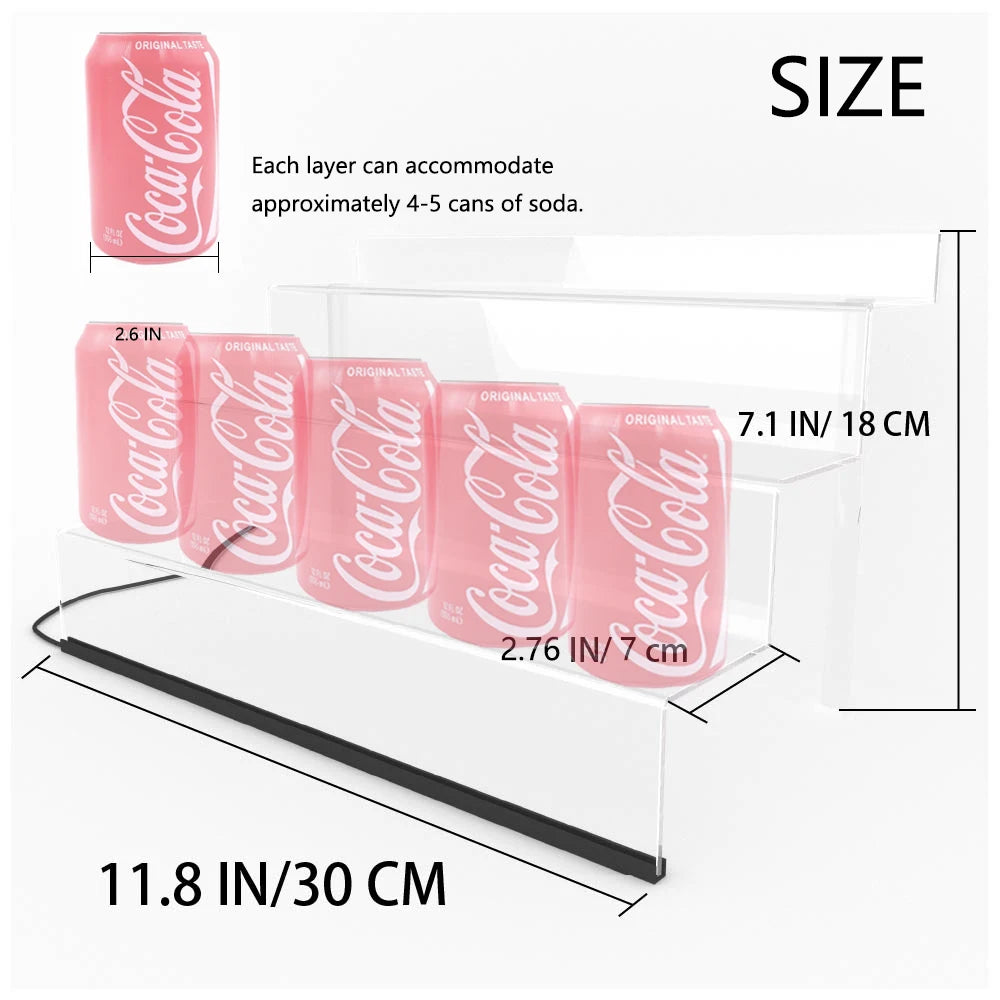 Clear Display Ladder Rack