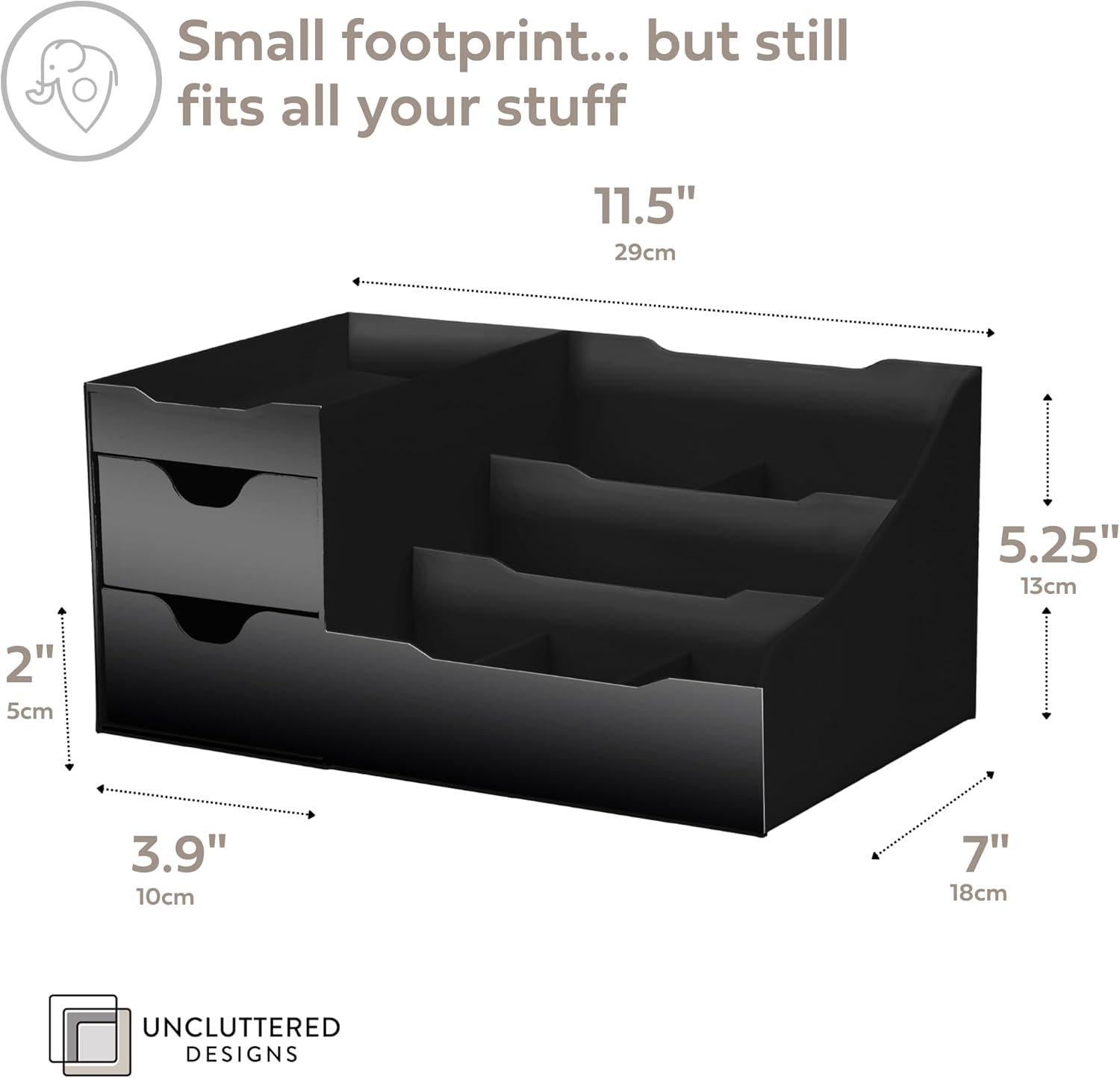 Urban Compact Countertop Gear Organizer