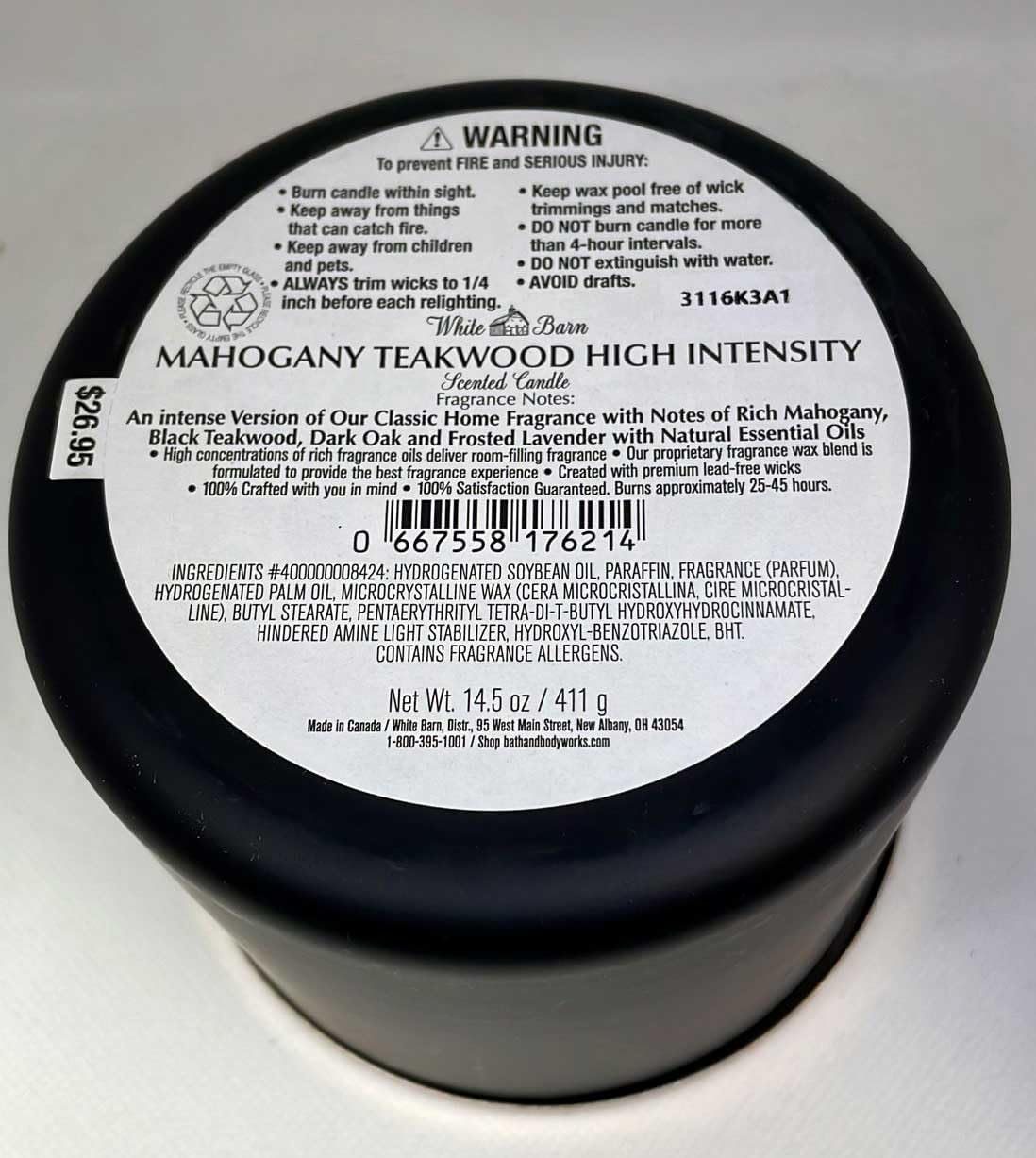 Mahogany Teakwood Intense Room Candle