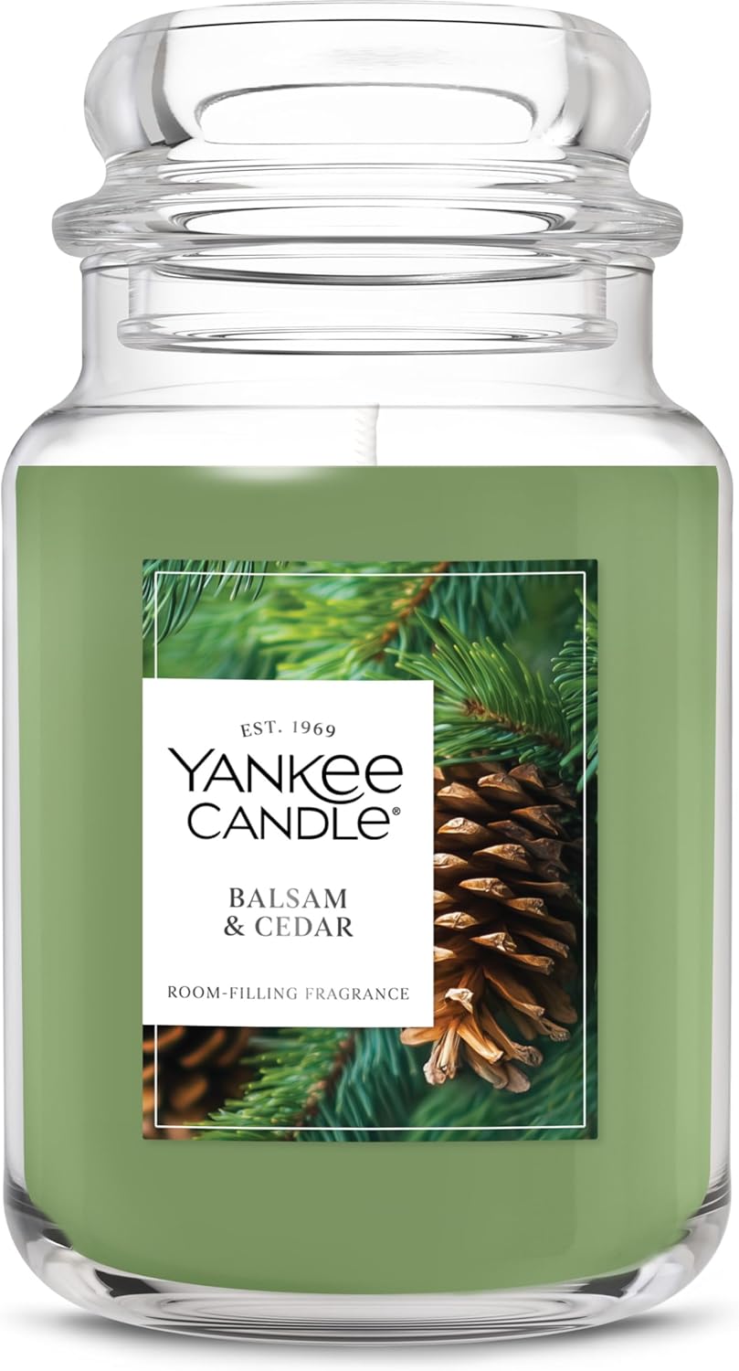Balsam Cedar Holiday Jar Candle