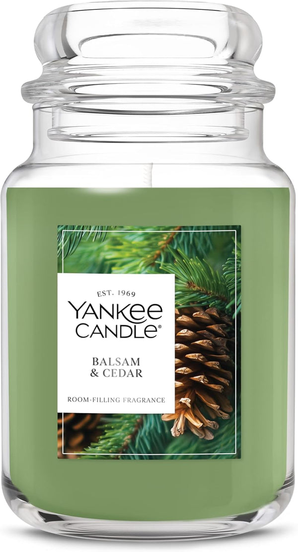 Balsam Cedar Holiday Jar Candle