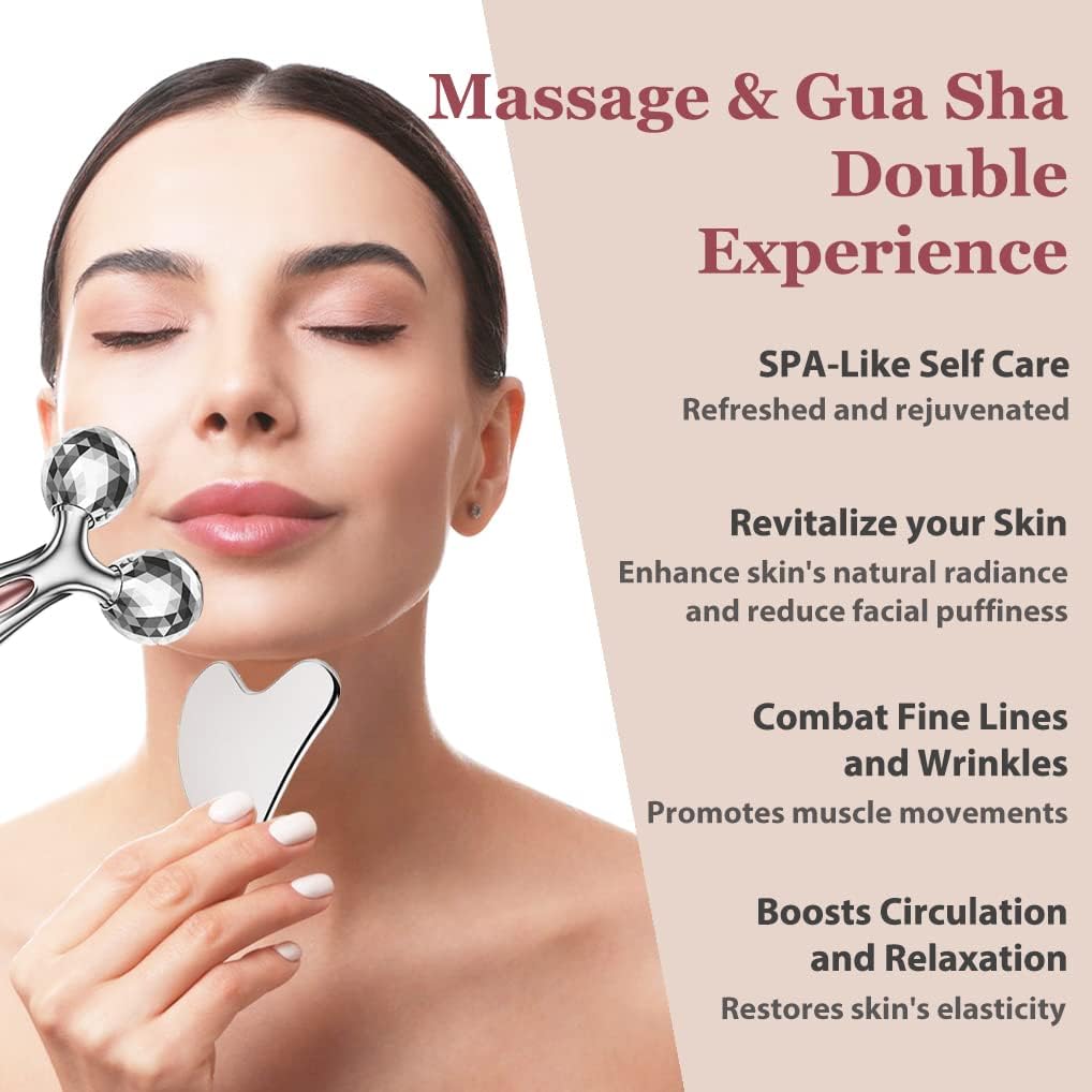 Steel Gua Sha Face Set