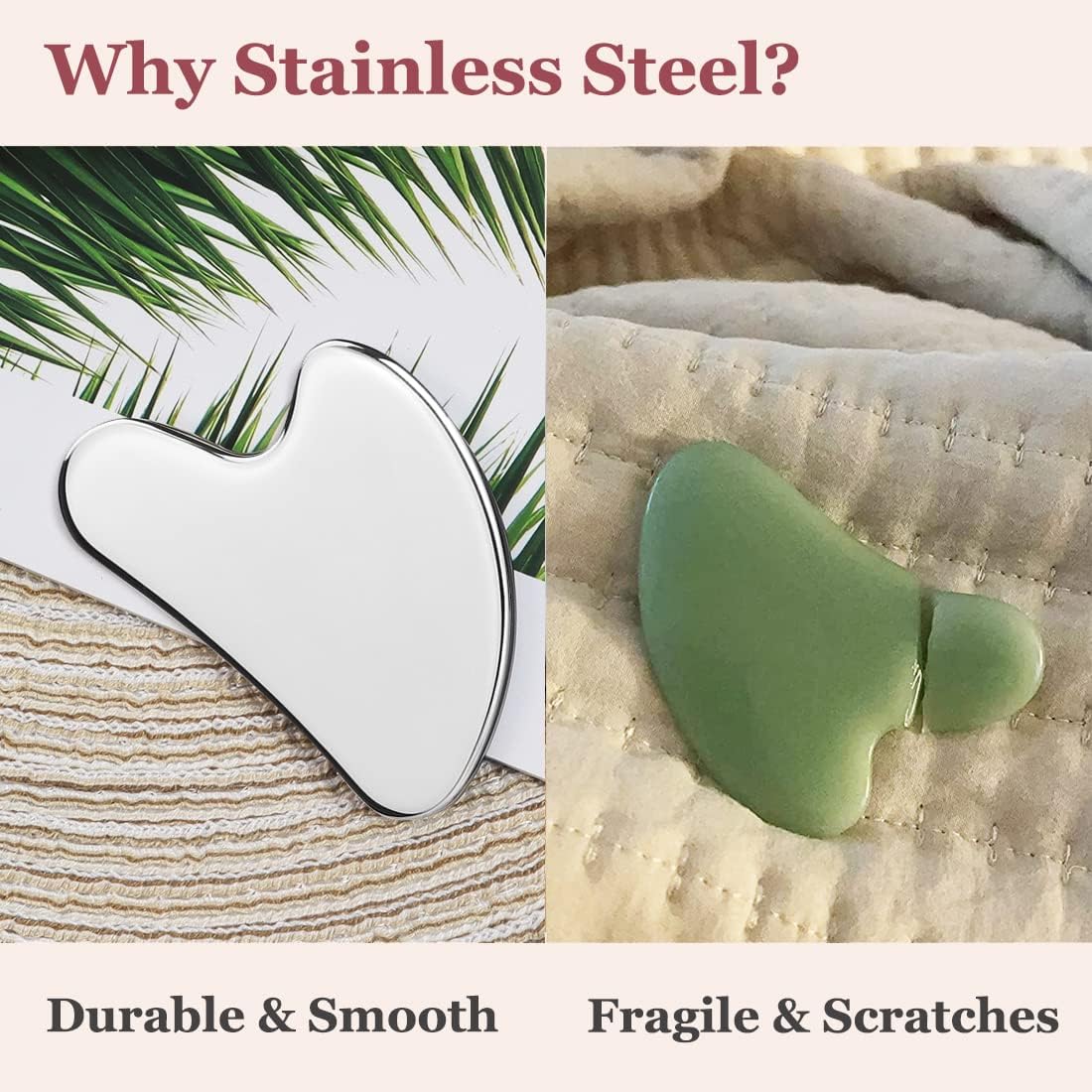 Steel Gua Sha Face Set