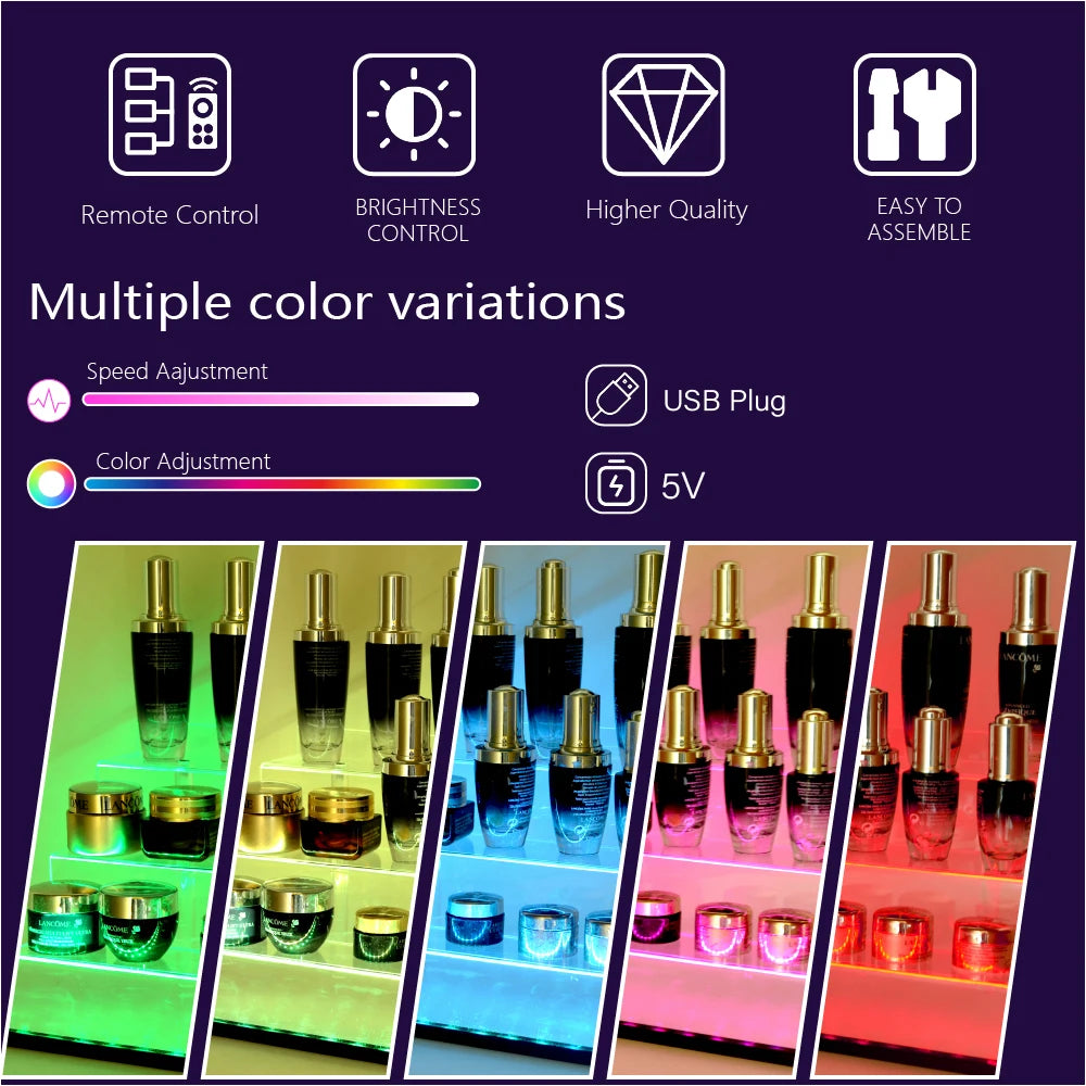 Clear Display Ladder Rack